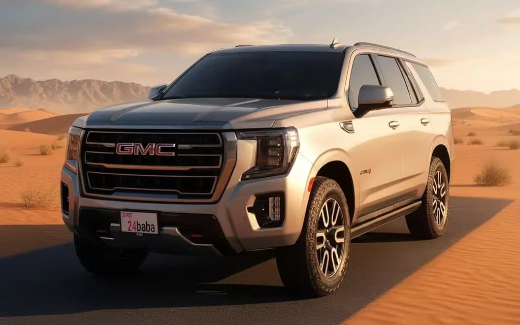 Gmc Yukon 2024 Silver cover image – rental in Dubai