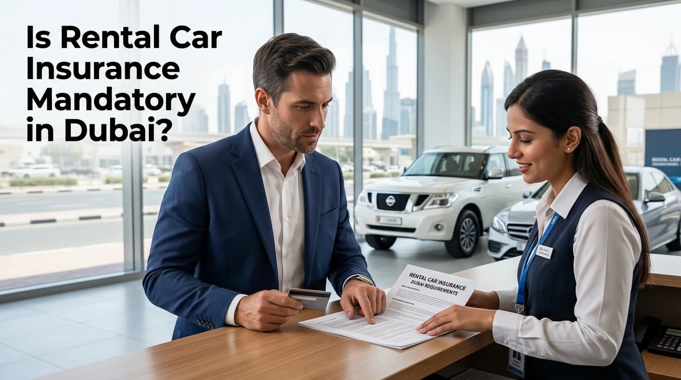 Rental Car Insurance in Dubai Explained (CDW, Excess, TPL)
