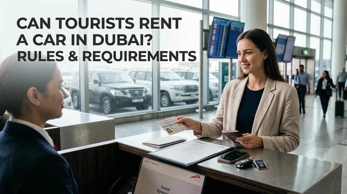 Can tourists rent a car in Dubai? The rules and what trips people up