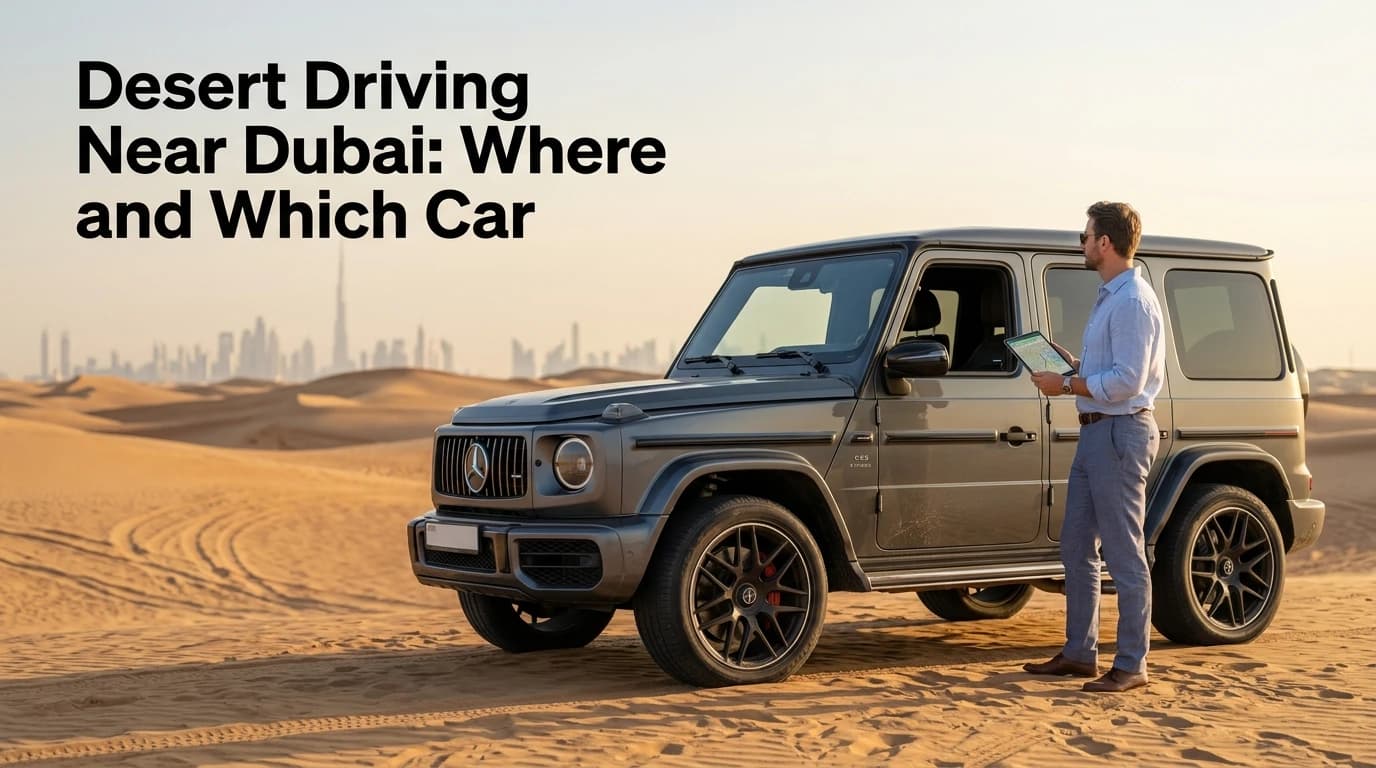 Desert Driving Near Dubai: Where and Which Car