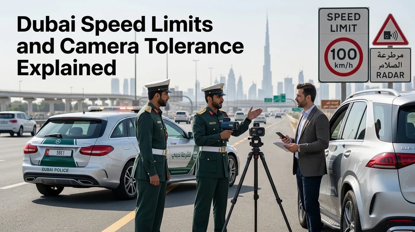 Dubai Speed Limits and Camera Tolerance Explained