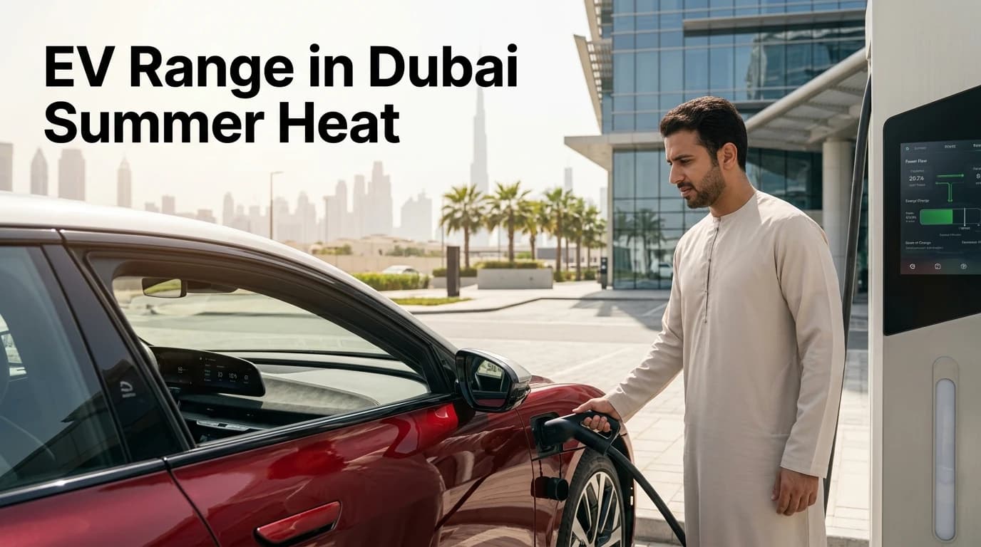 How much EV range you really lose in Dubai summer heat
