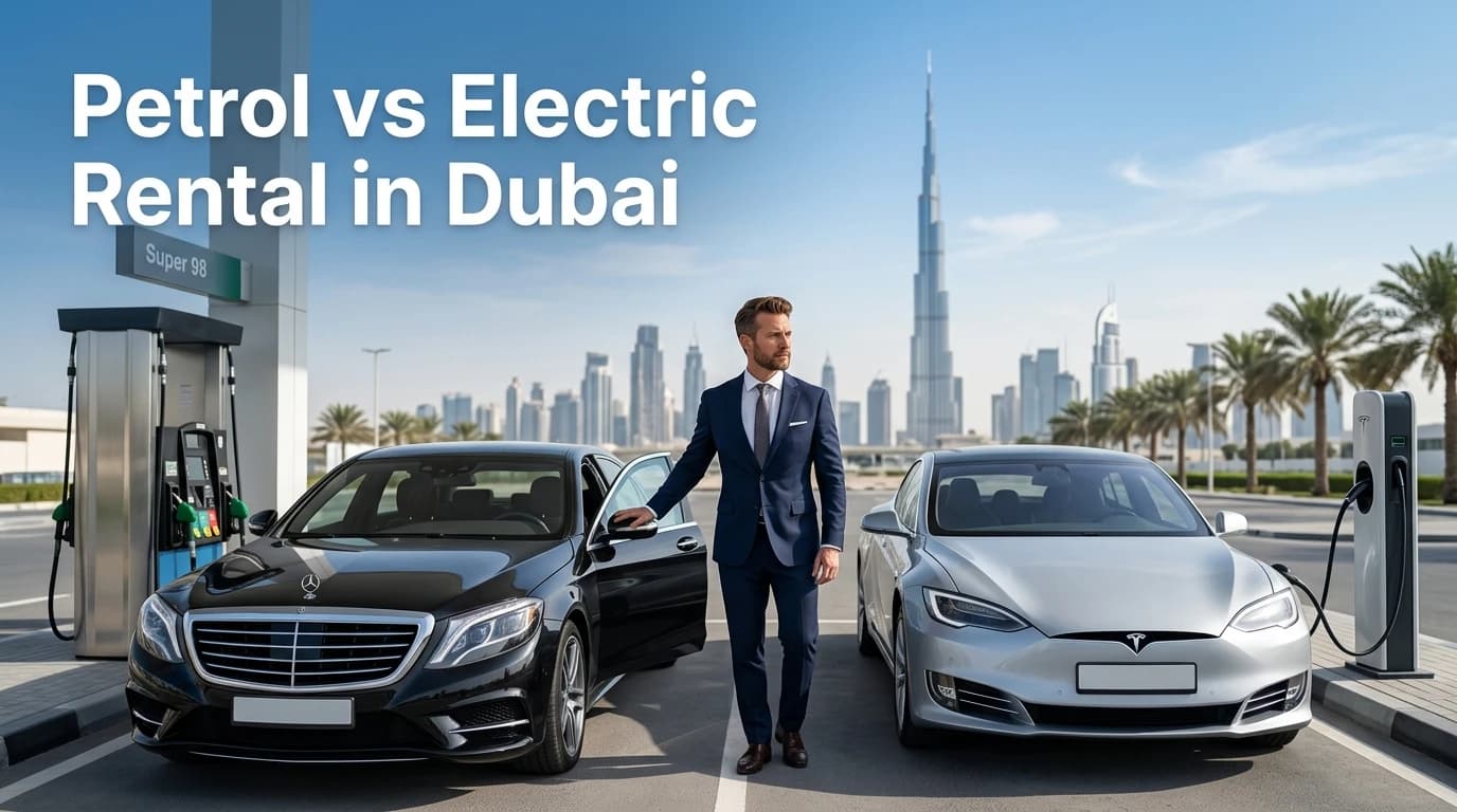 Petrol vs electric rental in Dubai: which one should you actually book?