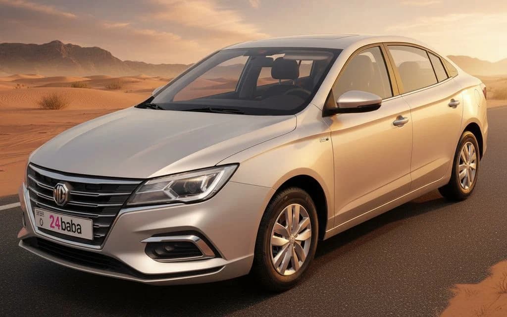 Hire Mg 5 2020 Silver in Dubai