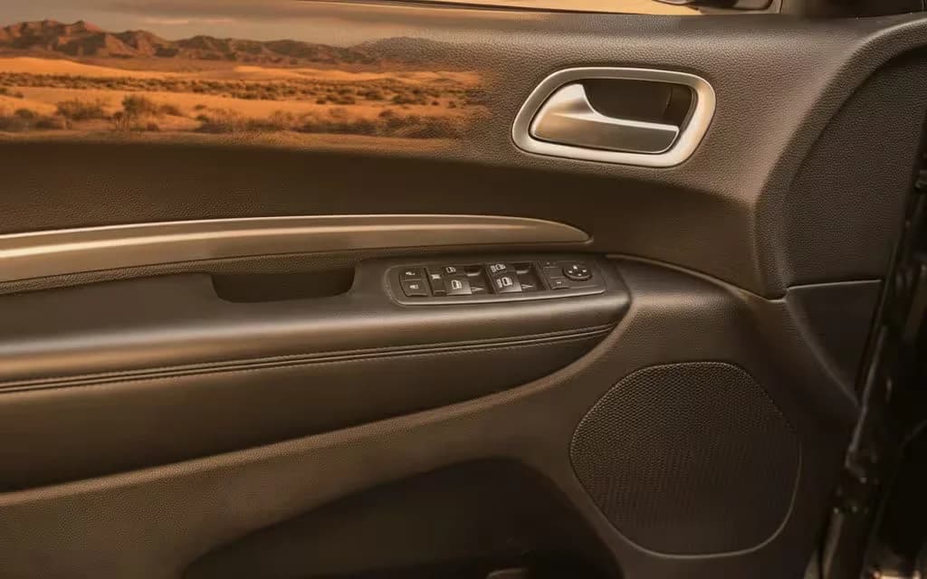 Dodge Durango 2020 interior view showing trim – rental in Dubai