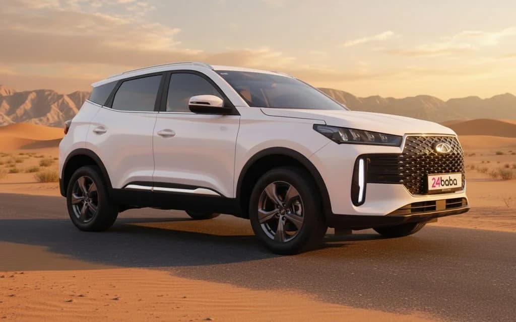 Chery Tiggo4 2025 White cover image – rental in Dubai