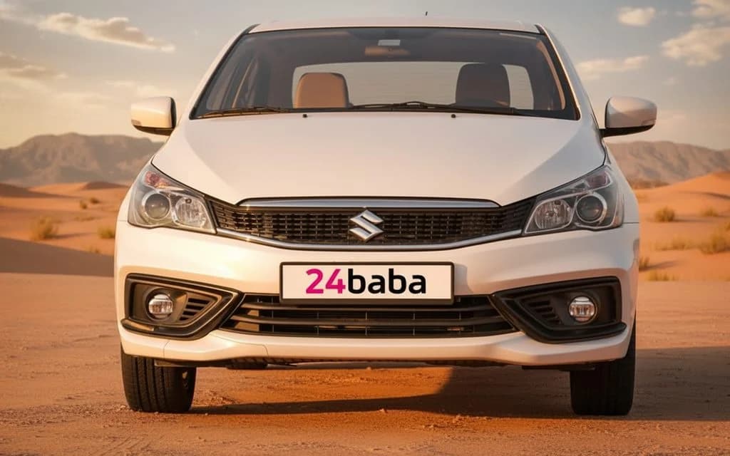 Suzuki Ciaz 2025 White cover image – rental in Dubai