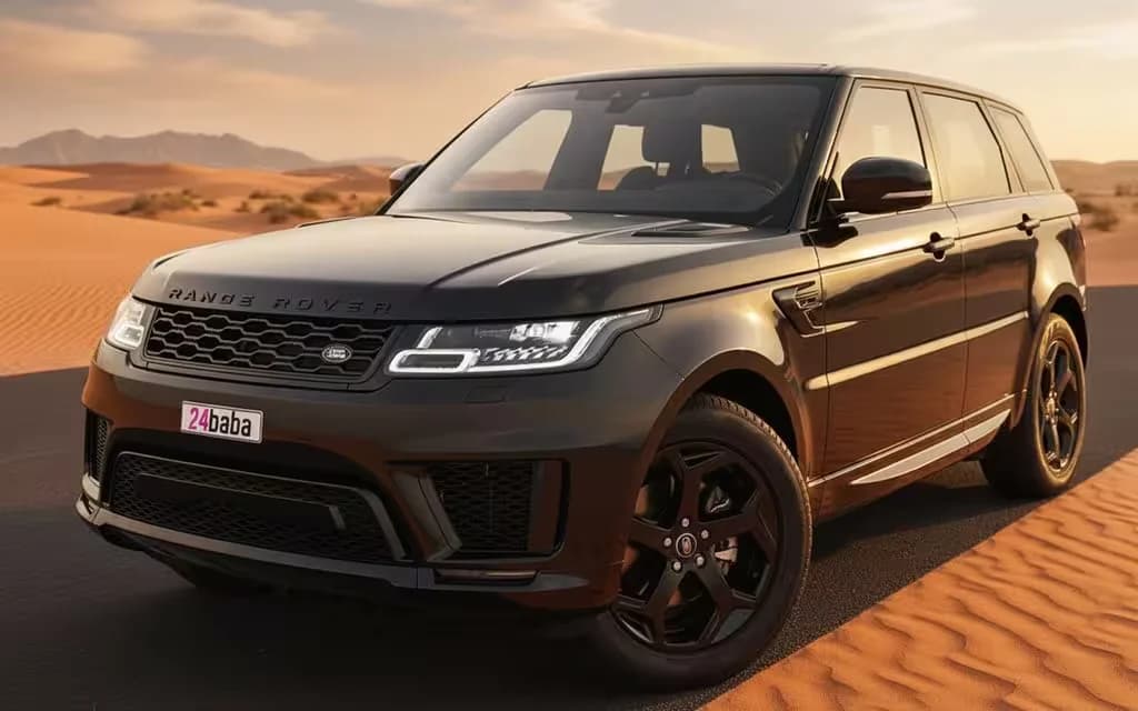LandRover RangeRoverSport 2022 Black cover image – rental in Dubai