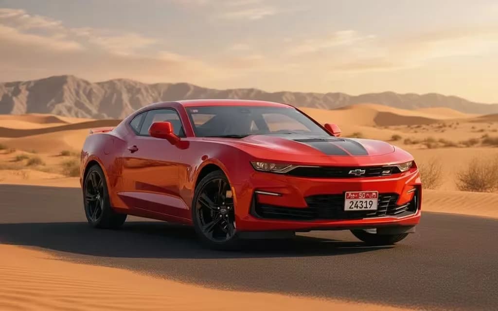 2023 Chevrolet Camaro red sports car