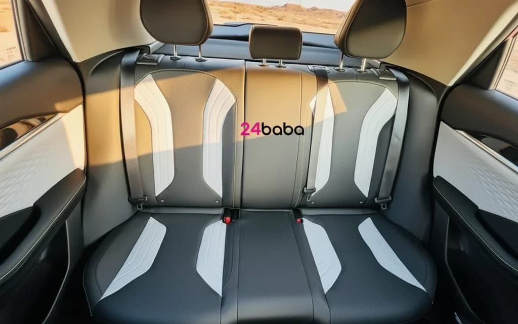 Geely Coolray 2025 leather seats and cabin – rental in Dubai