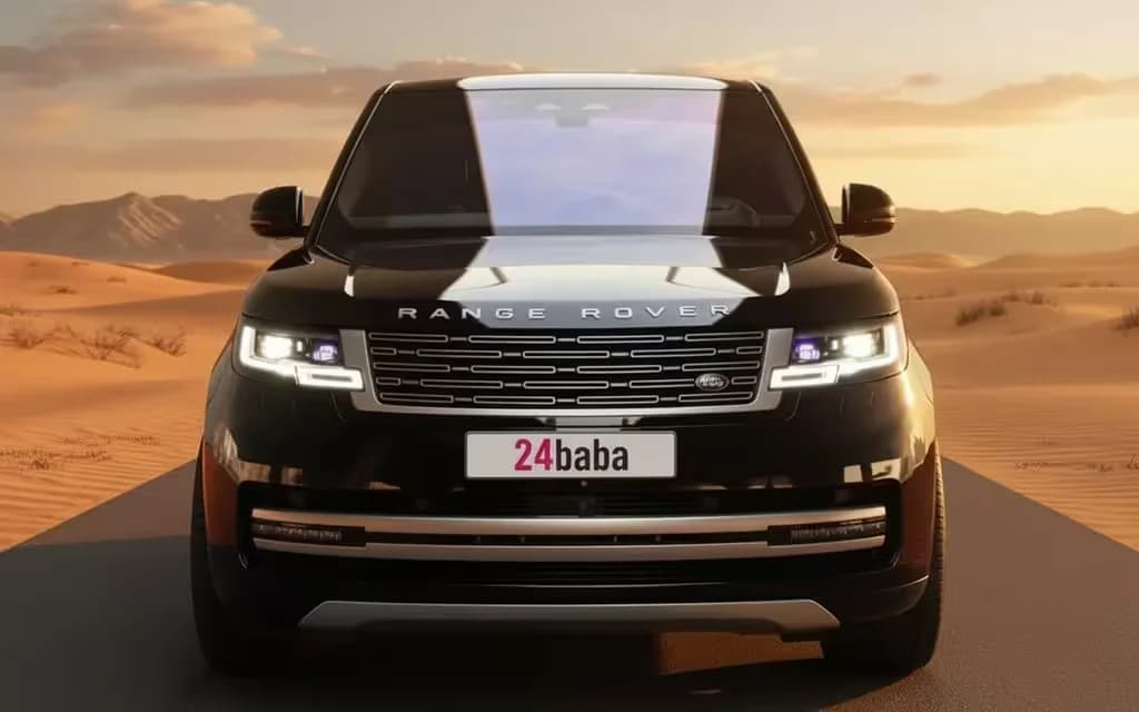 LandRover RangeRoverVogue 2024 Black cover image – rental in Dubai