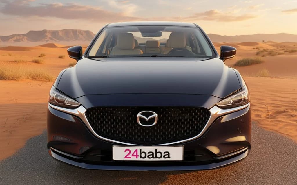 Mazda 6 2022 Blue - rental in Dubai