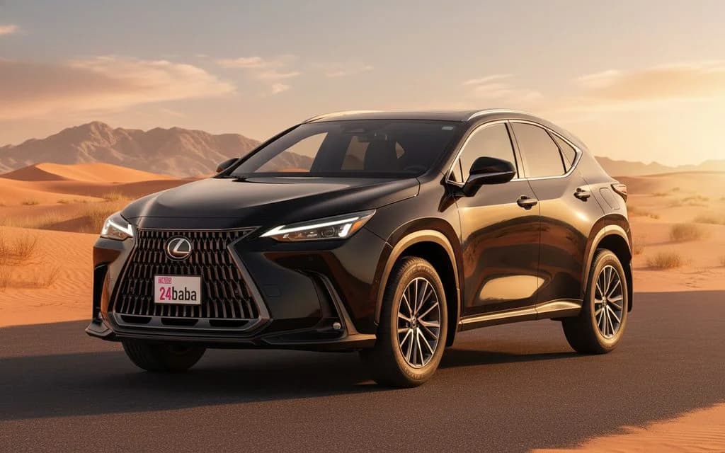 Lexus Nx 2024 Black cover image – rental in Dubai