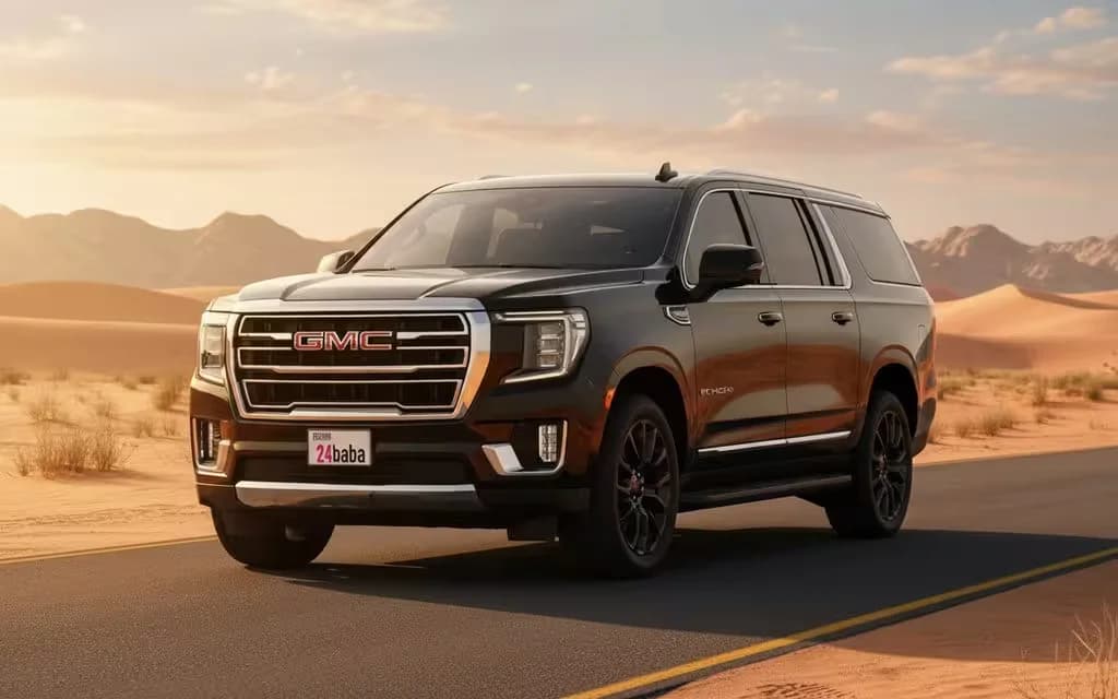 Gmc Yukon 2023 Black cover image – rental in Dubai