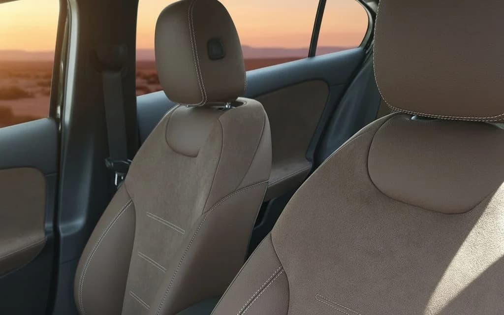 Mercedes A200 2024 leather seats and cabin