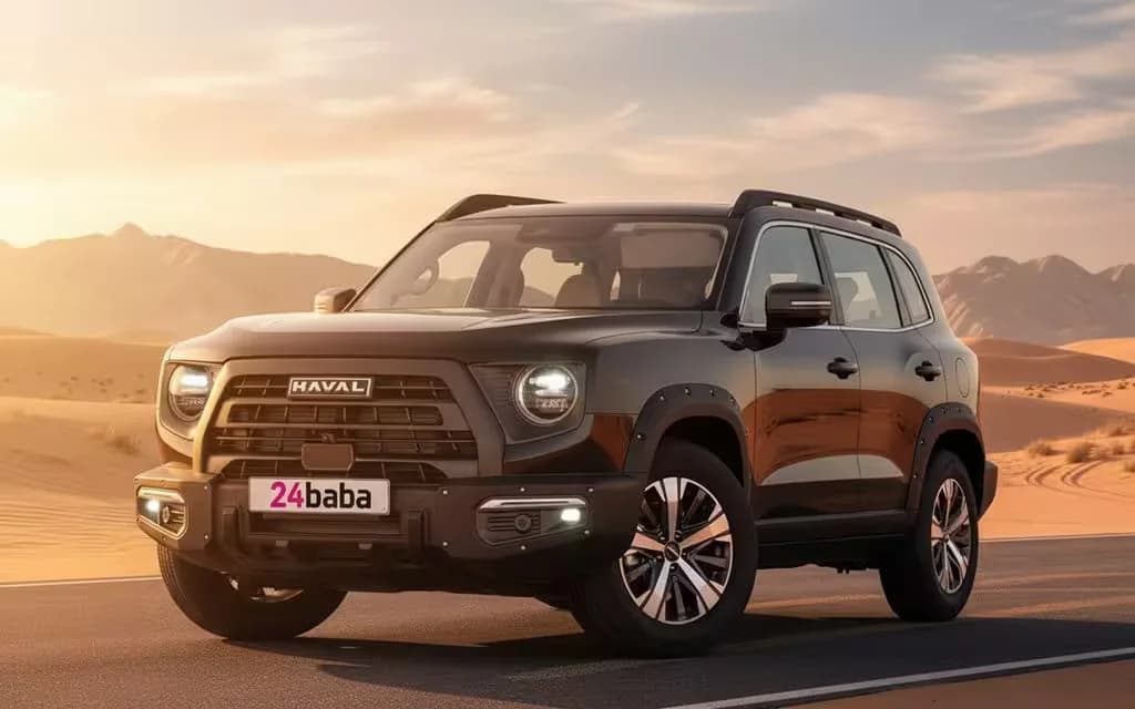 Haval Dargo 2023 Black cover image – rental in Dubai