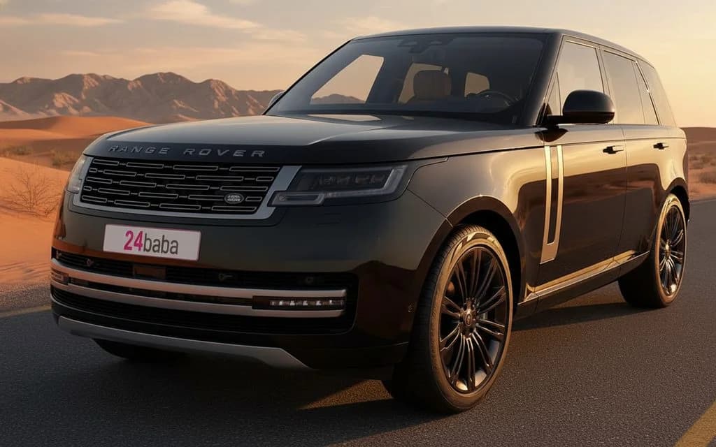 LandRover RangeRoverVogue 2024 Black cover image – rental in Dubai