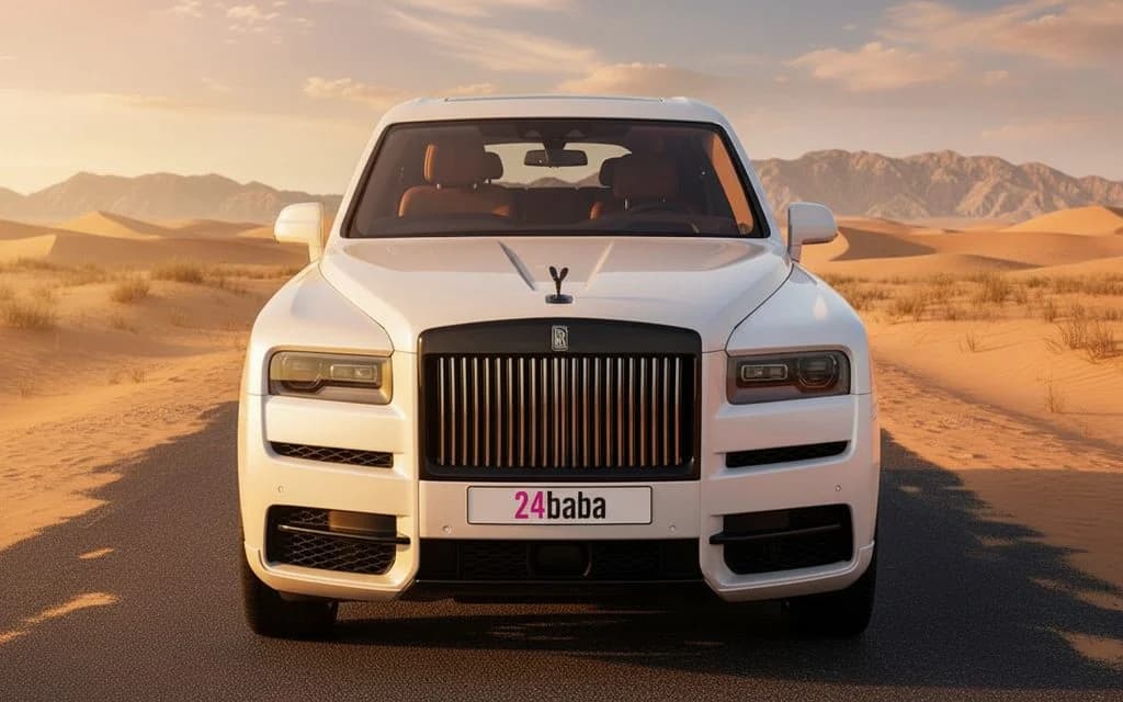 Rolls-Royce Cullinan 2022 White rental in Dubai