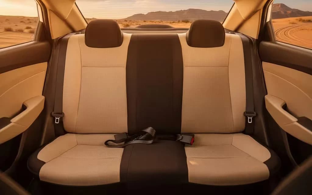 Hyundai Accent 2023 leather seats and cabin