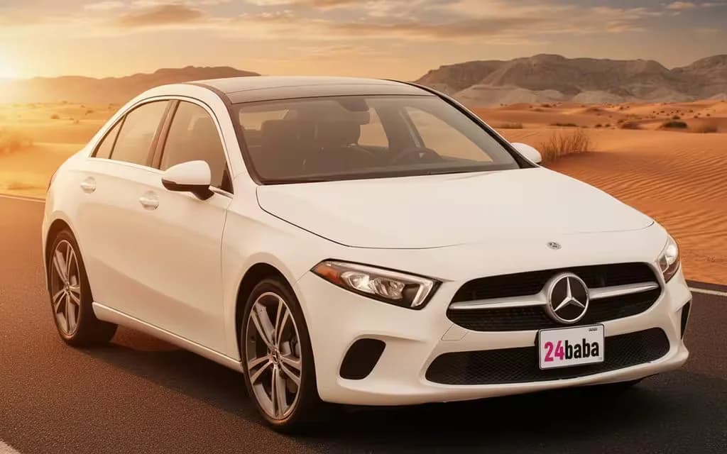Mercedes A220 2025 White side profile
