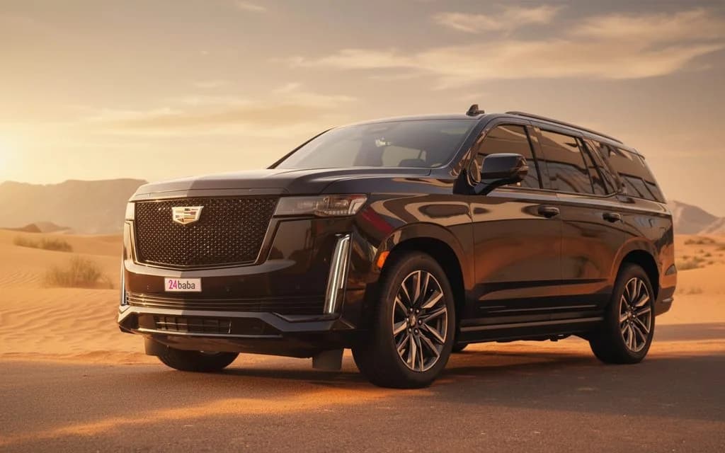 Cadillac Escalade 2024 Black cover image – rental in Dubai
