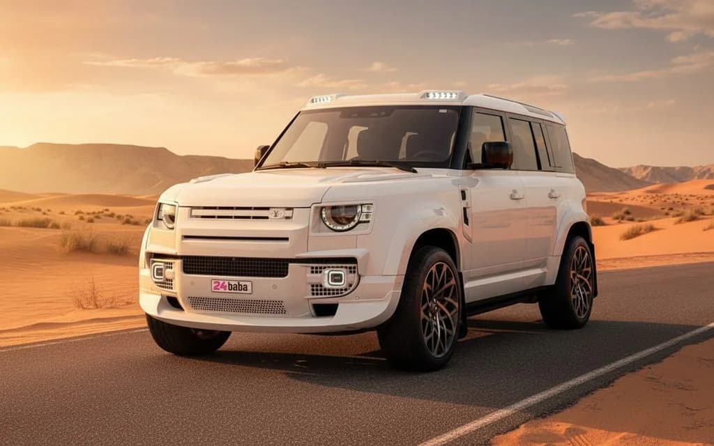 LandRover Defender 2025 White
