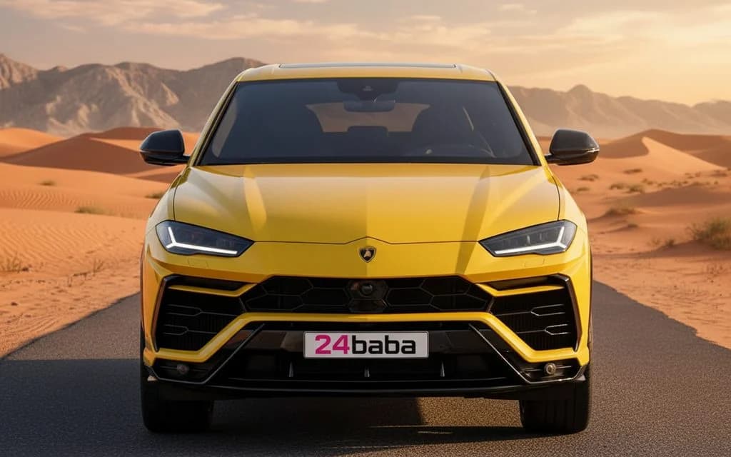 Hire Lamborghini Urus 2022 Yellow in Dubai