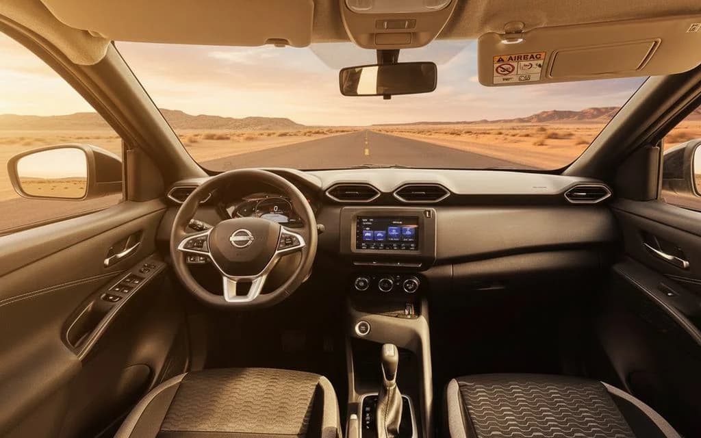 Nissan Magnite 2025 interior view showing trim
