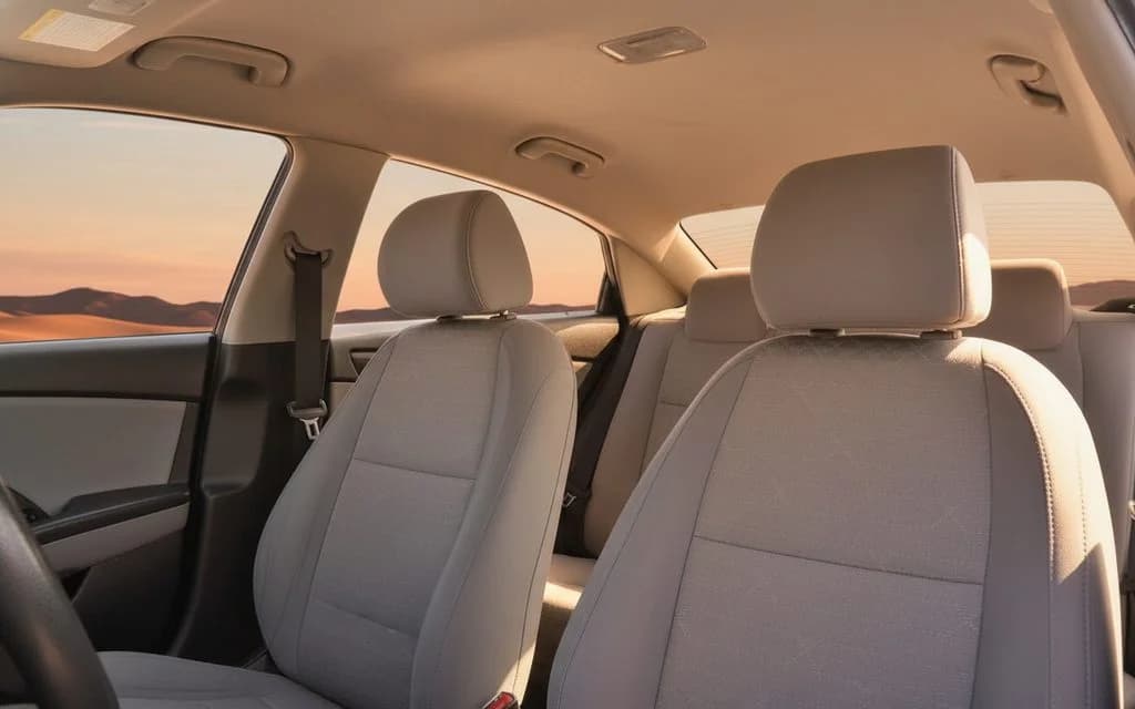 Kia Rio 2020 leather seats and cabin
