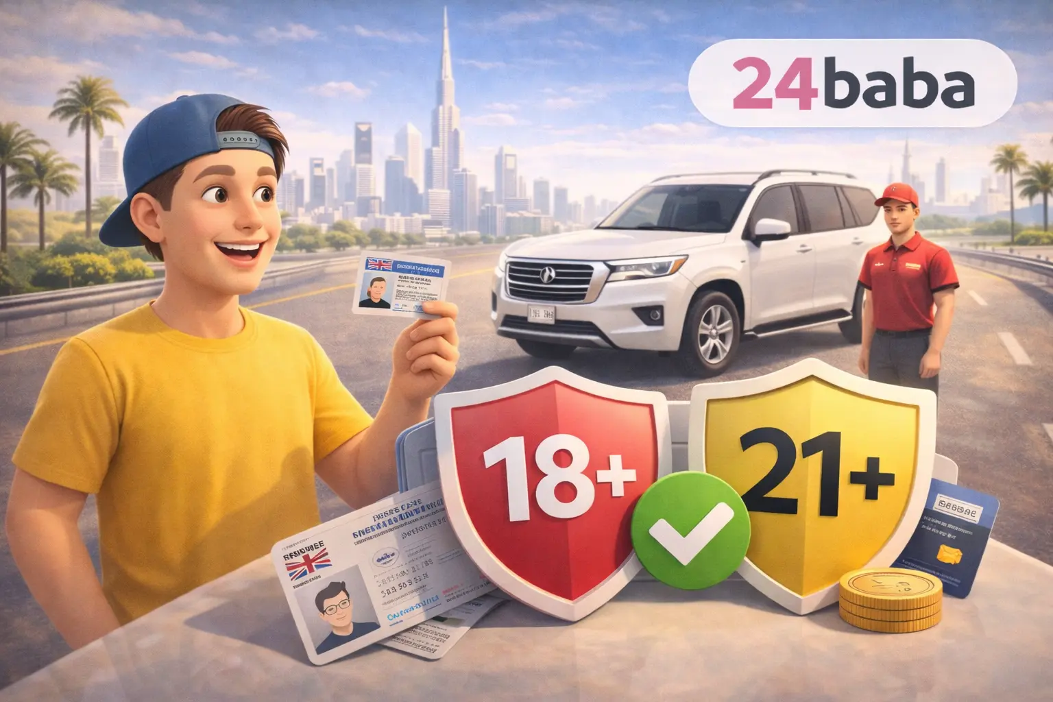 Age Requirements for Renting a Car in Dubai: Minimum Age and Young Driver Policies