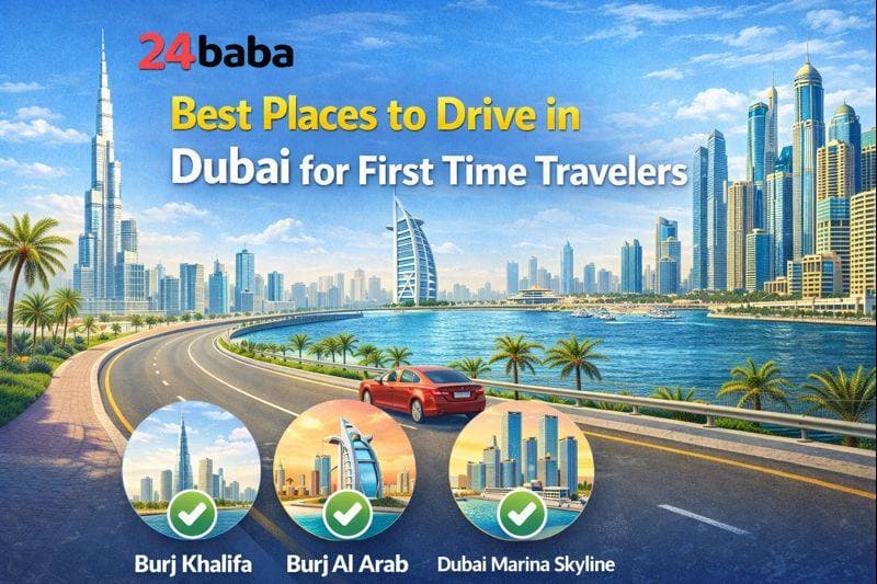 Best Places to Drive in Dubai for First Time Travelers