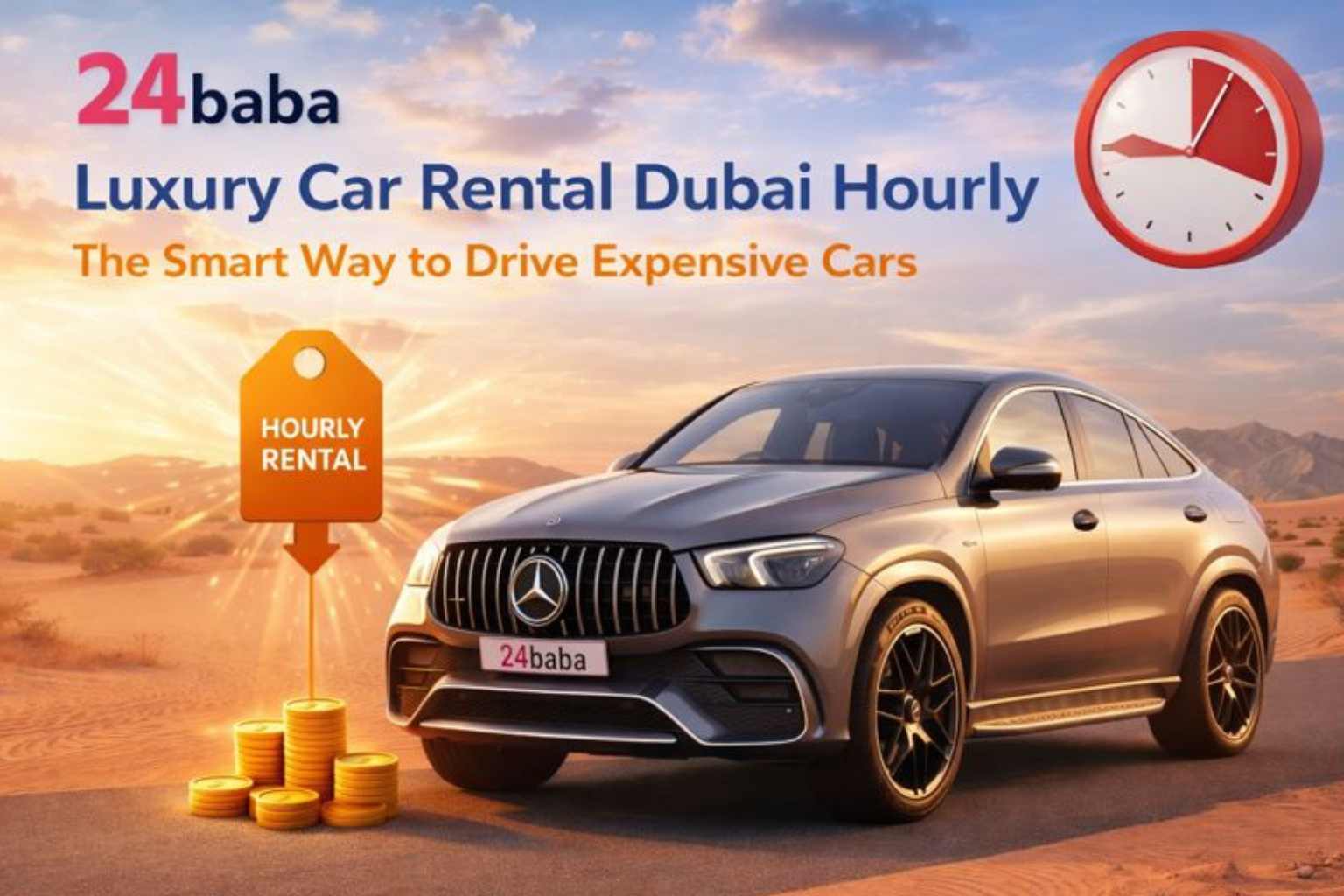 How You Can Hire a Luxury Car by the Hour in Dubai
