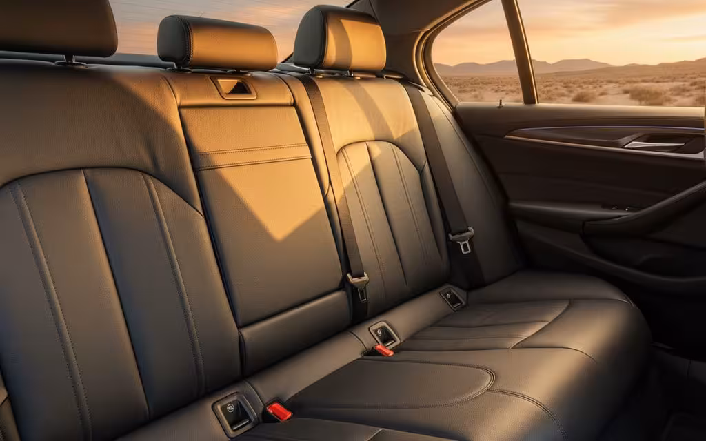 Audi A3 2024 leather seats and cabin – rental in Dubai