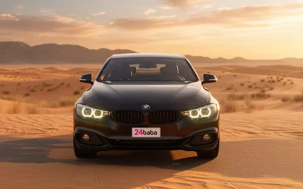 Bmw 430 2021 Black cover image – rental in Dubai