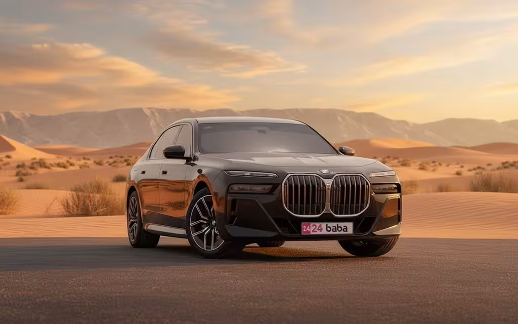 Bmw 735 2023 Black cover image – rental in Dubai