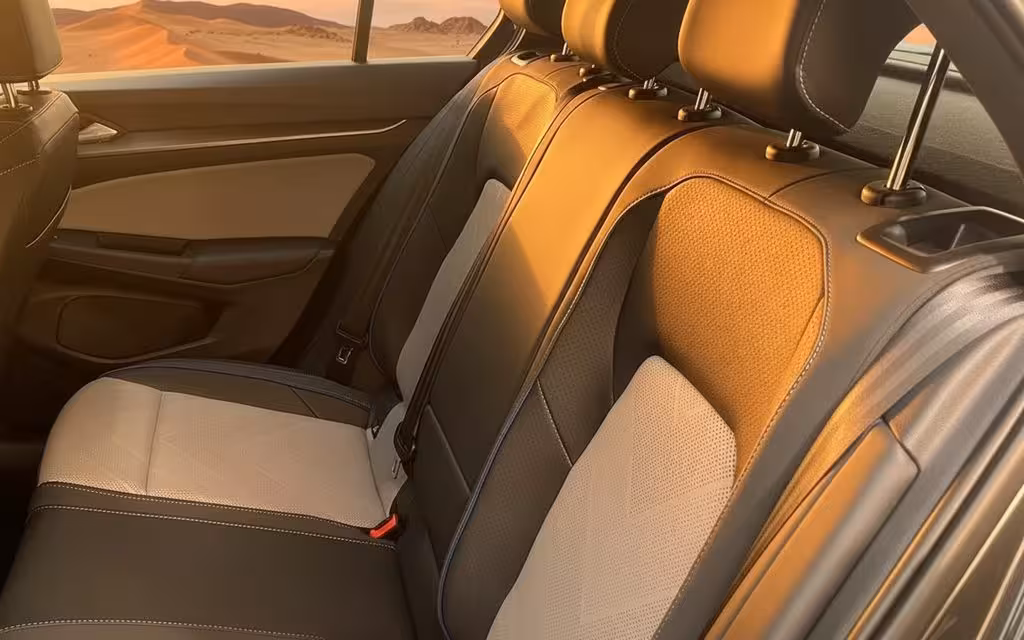 Volkswagen Golf 2025 leather seats and cabin – rental in Dubai
