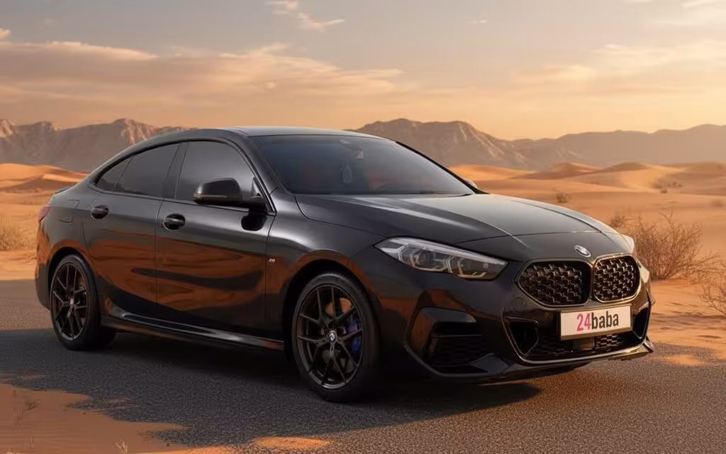 Bmw 235 2021 Black cover image – rental in Dubai