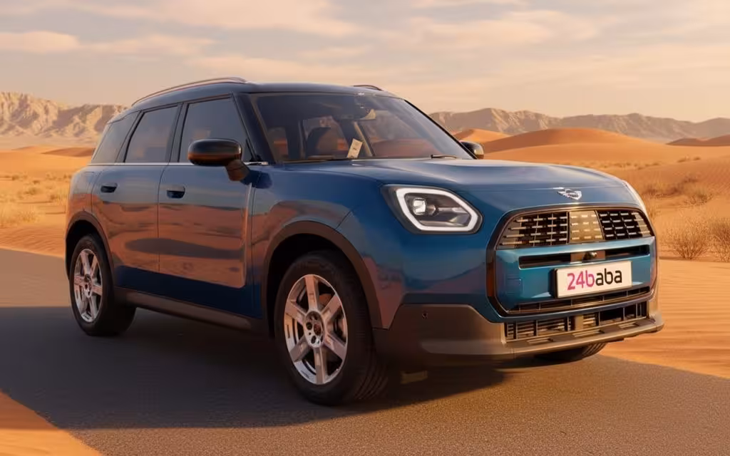 Mini Countryman 2025 Blue cover image – rental in Dubai Mini Countryman 2025 Blue cover image – rental in Dubai
