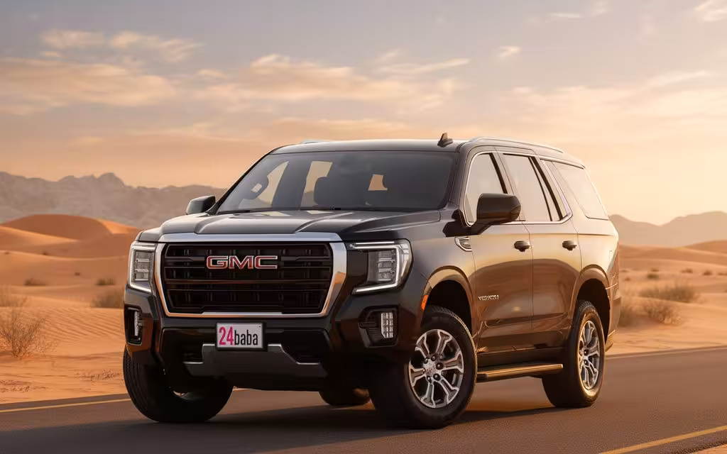 Gmc Yukon 2022 Black cover image – rental in Dubai