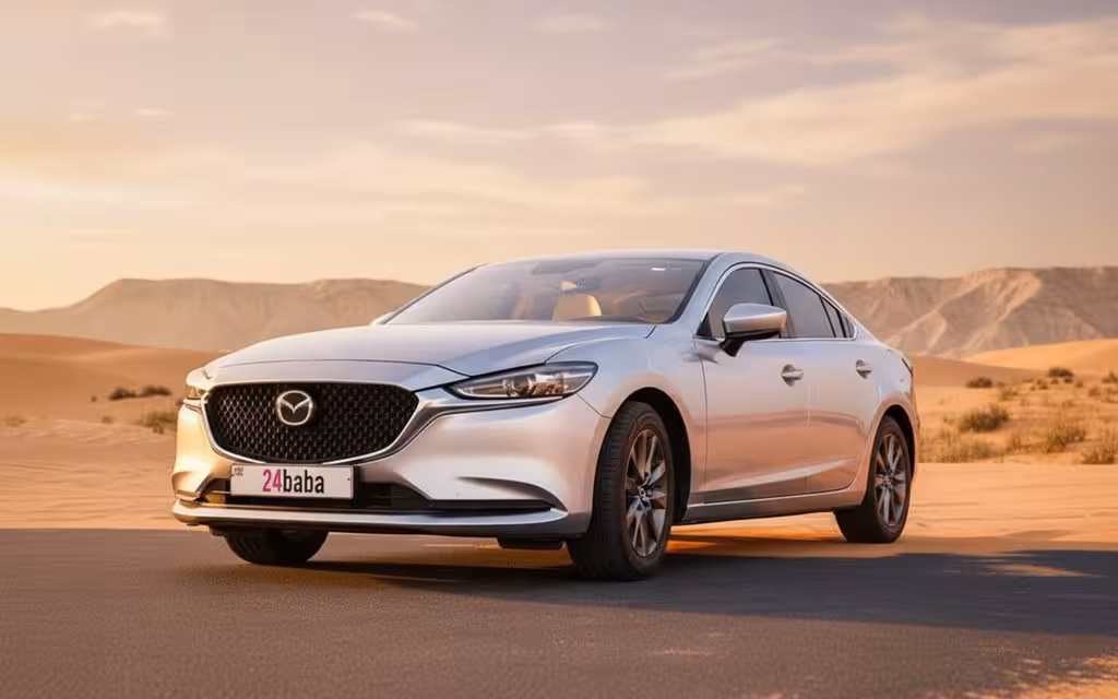 Mazda 6 2024 Silver cover image – rental in Dubai