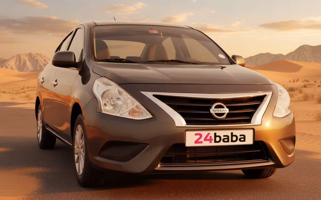 Nissan Sunny 2023 Grey cover image – rental in Dubai