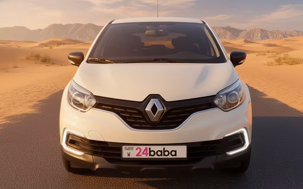 Renault Kaptur 2025 White cover image – rental in Dubai