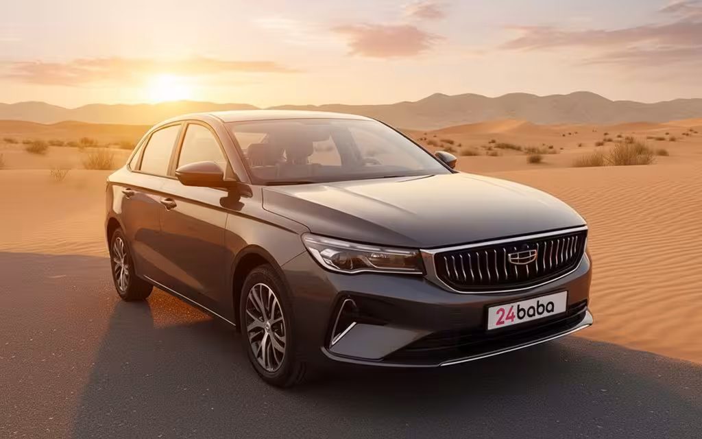 Geely Emgrand 2024 Grey cover image – rental in Dubai