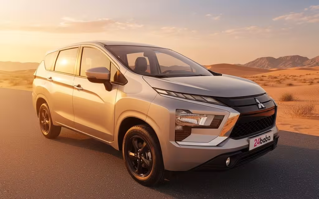 Mitsubishi Xpander 2025 Silver cover image – rental in Dubai