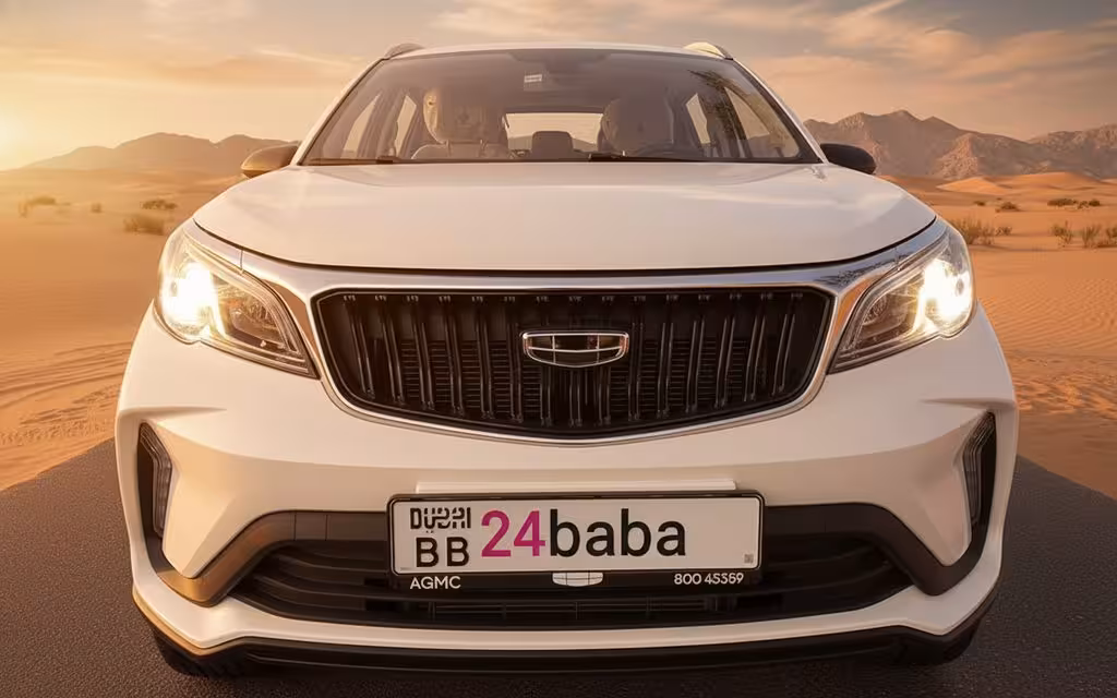 Geely Gx3 2026 White cover image – rental in Dubai