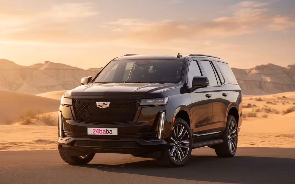 Cadillac Escalade 2022 Black cover image – rental in Dubai