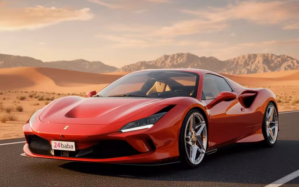 Ferrari F8 2021 Red cover image – rental in Dubai