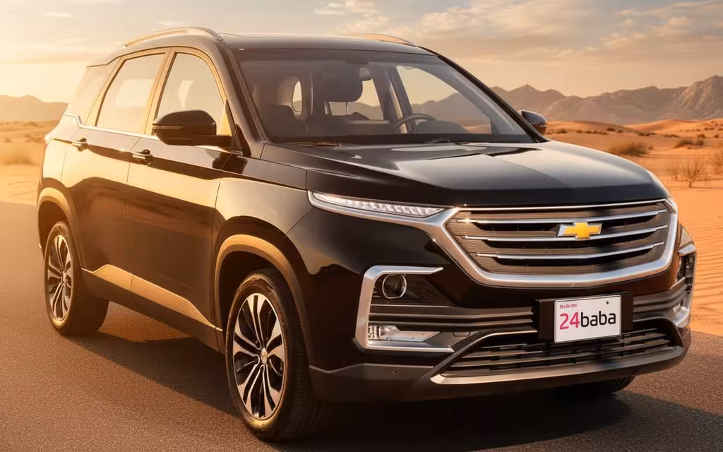 Chevrolet Captiva 2024 Black cover image – rental in Dubai