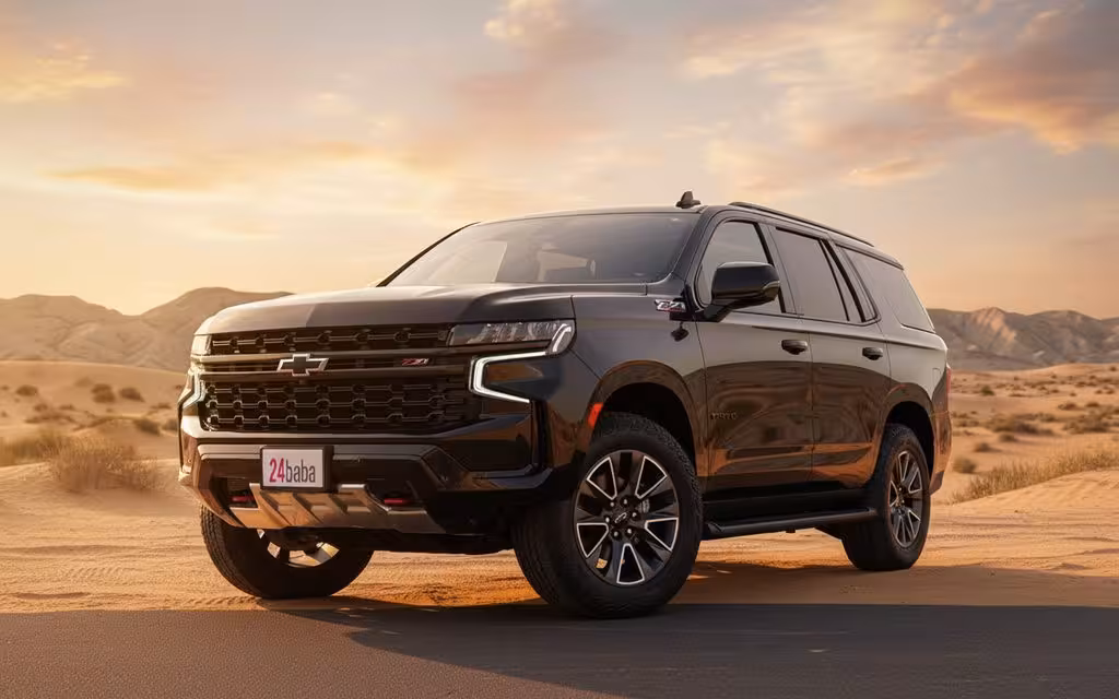 Chevrolet Tahoe 2023 Black cover image – rental in Dubai