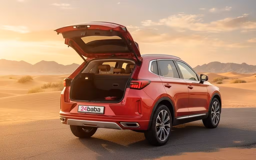 Exeed Lx 2024 interior view showing trim – rental in Dubai